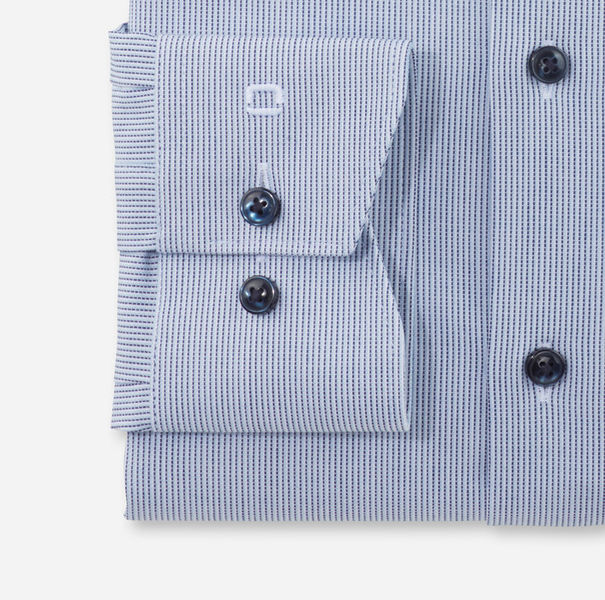 Olymp Modern Fit : Business Shirt - blue (11)