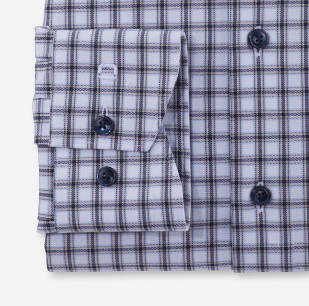 Olymp Modern Fit : chemise business - bleu (22)