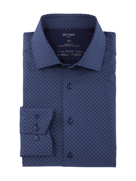 Olymp Modern Fit: Shirt - blue (18)