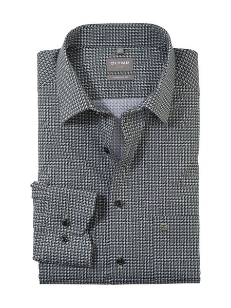 Olymp Comfort Fit : chemise business - vert (47)