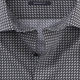 Olymp Modern Fit: Shirt - black/gray (47)