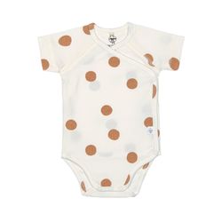 Lässig Baby bodysuit - brown/beige (Ecru)