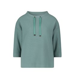 So Cosy 3/4 sleeve short sweatshirt - green (8544)