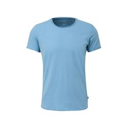 Q/S designed by T-Shirt aus reiner Baumwolle  - blau (5196)