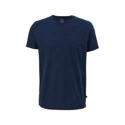 Q/S designed by T-Shirt aus reiner Baumwolle  - blau (5852)