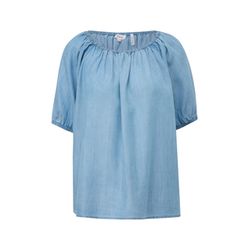 s.Oliver Red Label Light denim blouse in lyocell  - blue (52Y6)