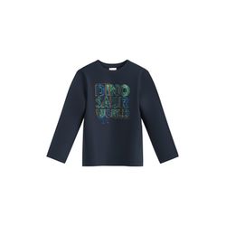 s.Oliver Red Label Long sleeve with rubberized print - blue (5952)