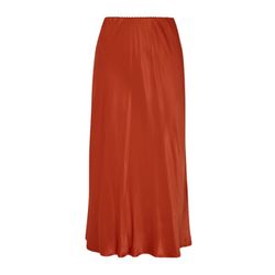 s.Oliver Black Label Viscose flowing satin skirt  - orange (2813)