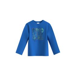 s.Oliver Red Label Long sleeve with rubberized print - blue (5588)