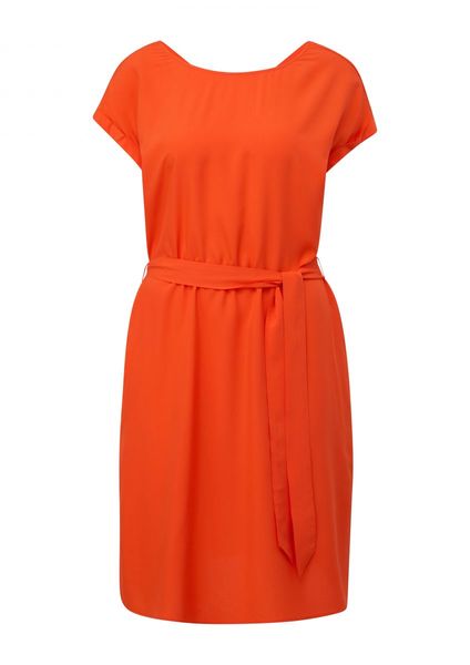 s.Oliver Red Label Sommerliches Kleid aus Viskose - orange (2550)