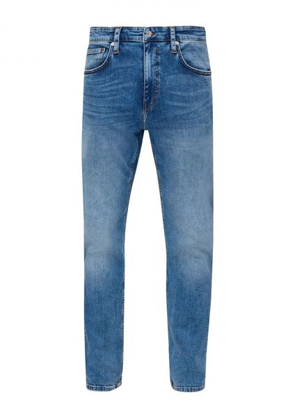 s.Oliver Red Label Régulier : Jeans avec délavage - bleu (53Z4)