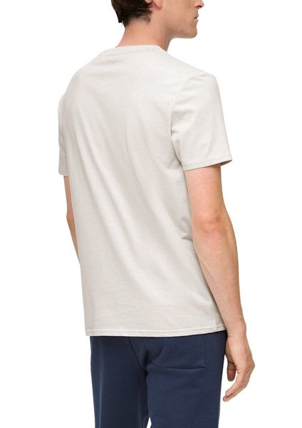 Q/S designed by T-shirt basique en coton  - blanc (03L0)