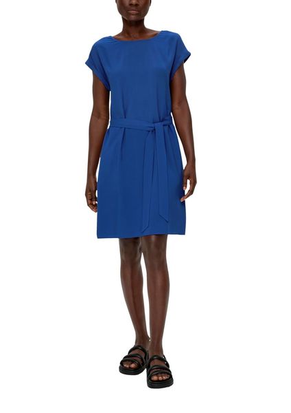 s.Oliver Red Label Sommerliches Kleid aus Viskose - blau (5602)