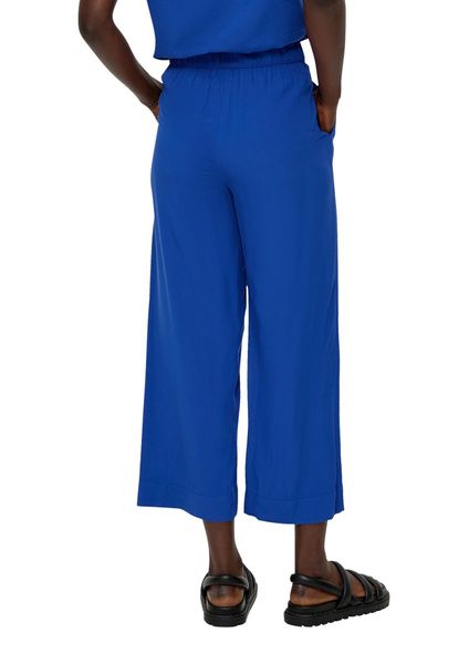 s.Oliver Red Label Relaxed: pants made of viscose  - blue (5602)