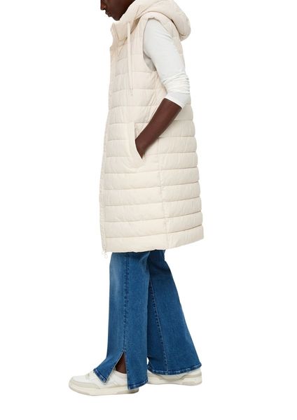 s.Oliver Red Label Quilted vest with hood  - white (0330)