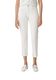 comma Slim fit: cotton blend trousers - white (0120)