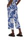 s.Oliver Red Label Relaxed: pants made of viscose  - white/blue (56A0)
