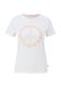 Q/S designed by T-shirt en cotton - blanc (01D0)