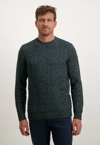 State of Art Jumper with round neck - blue (5598)