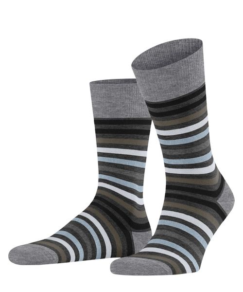 Falke Socks - Tinted Stripe - gray (3180)