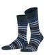 Falke Chaussettes - Tinted Stripe - bleu (6371)
