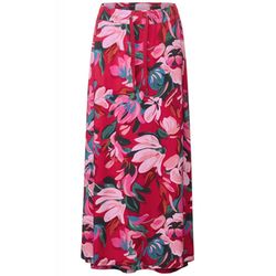 Street One Printed maxi skirt - pink (34647)