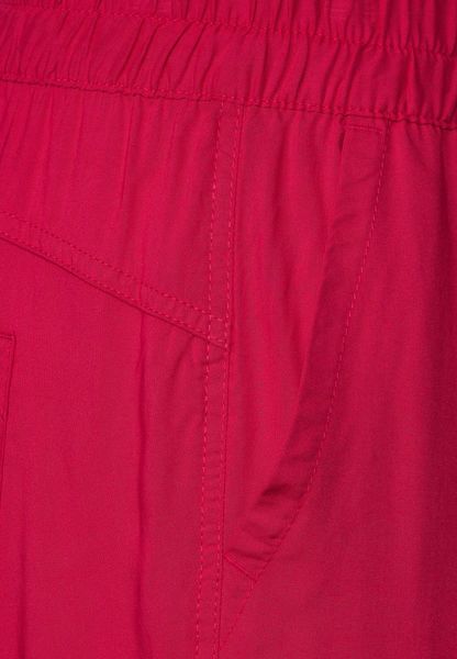 Street One Pantalon Viscose Loose Fit   - rouge (14956)