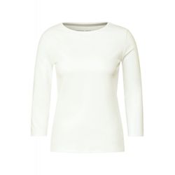 Cecil Shirt basique de couleur unie - blanc (13474)