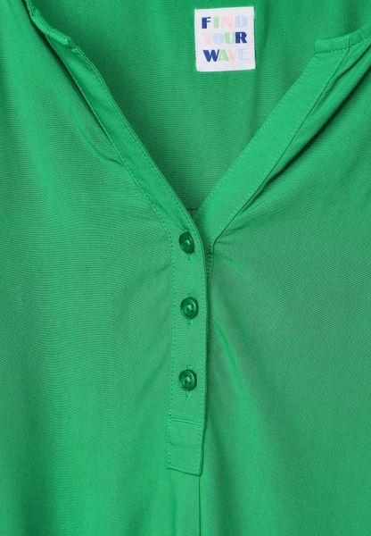 Cecil Tunic shirt in solid color - green (14794)