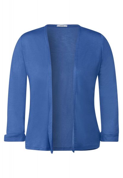 Cecil Open shirt jacket - blue (14922)