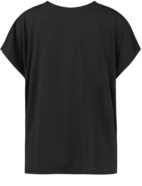 Taifun Shirt mit Print - schwarz (01102)