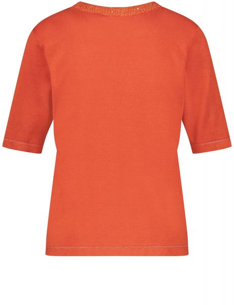Gerry Weber Collection Pull à manches courtes - rouge/orange (60704)