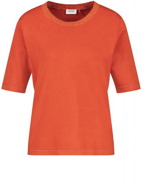 Gerry Weber Collection Pull à manches courtes - rouge/orange (60704)