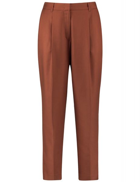 Gerry Weber Collection Pantalon 7/8 avec ceinture extensible dans le dos - rouge (60703)