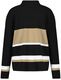 Gerry Weber Collection Sweater with stripe pattern - black/beige/white (01097)