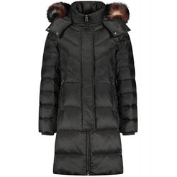 Gerry Weber Edition Long quilted jacket - black (11000)