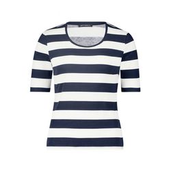 Betty Barclay T-shirt basique - blanc/bleu (8813)