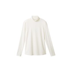Tom Tailor Long sleeve shirt with turtleneck - white (10315)