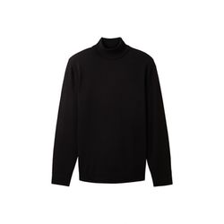 Tom Tailor Basic knitted sweater - black (29999)
