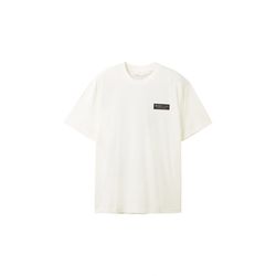Tom Tailor Denim T-Shirt mit Photoprint - weiß (12906)