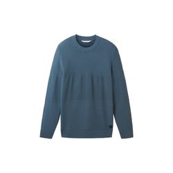Tom Tailor Knitted sweater in a mix of materials - green (32506)