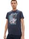 Tom Tailor T-shirt with photo print - blue (10668)