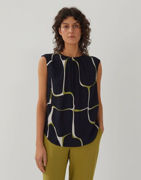 someday Top blouse - Zacci bold - vert/bleu (60018)