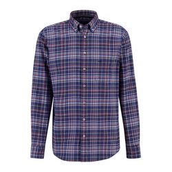 Fynch Hatton Flannel shirt with check pattern - red (360)