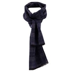 Fynch Hatton Patterned scarf - blue (685)