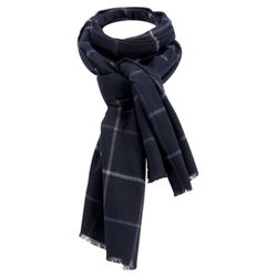 Fynch Hatton Soft scarf - blue (685)