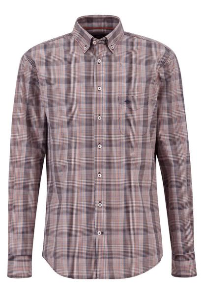 Fynch Hatton Check shirt - blue (690)