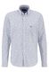 Fynch Hatton Patterned cotton shirt - blue (403)