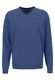 Fynch Hatton Pullover mit V-Ausschnitt - blau (603)