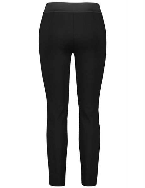 Samoon Stretch pants Lucy - black (11000)